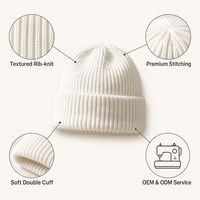Bonnet tricoté personnalisé avec logo, bonnets côtelés pointus, bonnets rouges foncés, casquette vintage streetwear pour hommes et femmes, vente en gros