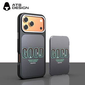 ATB Thể Hiện Bản Thân iPhone 17 Pro Max Trường Hợp, Từ Chuyển Đổi Trở Lại & Bảo Vệ TPU + PC Cho 17 16 15 Promax - Product Image 4