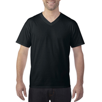 T-shirt pour homme à col en V, coupe ample, respirant, en coton 100% imprimé en sérigraphie, avec logo personnalisé, dernière collection OEM