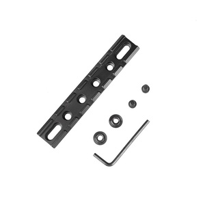 Base de Montaje Ultraligera de 6 Ranuras, 20 mm, Impermeable, de Aleación de Aluminio, Resistente a la Intemperie, Adaptador de Soporte para Equipo de Exterior - Product Image 4