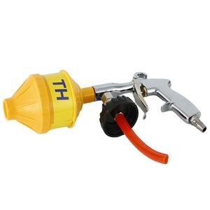 Tornado Cleaning Gun <b>Car</b> <b>Washer</b> Yellow Nozzle Foam Gun Aluminum Alloy Handle Stainless Steel Parts - Product Image 1