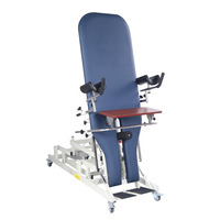 CY-C109A Cama Eléctrica de Tratamiento Físico, Mesa Inclinable con Ángulo de Inclinación de 84 Grados para Rehabilitación de Discapacitados, Gimnasio/Hotel/Sala de Estar