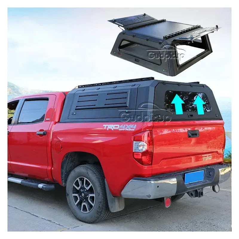 Custom 4x4 Waterproof Steel dodge ram Hardtop Topper truck canopy for Toyota tundra rocco tacoma