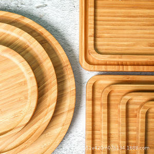 Plateau et <span class=keywords><strong>assiette</strong></span> rectangulaires modernes et minimalistes en bois massif <span class=keywords><strong>pour</strong></span> usage domestique, barbecue, thé, <span class=keywords><strong>pain</strong></span>, pizza - Product Image 3