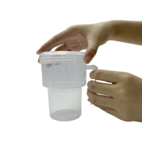 200ml de liquide froid anti-déversement et tasse personnalisée chaude légère pour boire