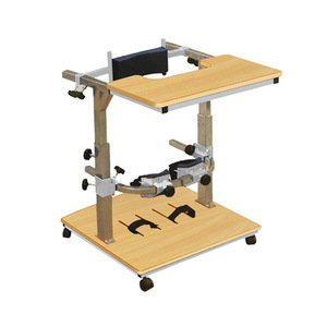 Estructura de entrenamiento para niños, soporte de acero de altura ajustable para rehabilitación de extremidades inferiores, equipo de apoyo postquirúrgico - Product Image 2