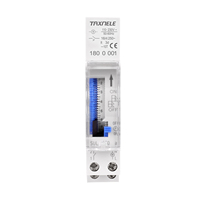 Mécanique 15 Minutes 24 h Minuterie Numérique Minuterie Relais SUL180a 16A 24 Heures Programme Minuterie Analogique DIN Rail