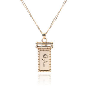 Collana Ispirata all'Anime e al Videogioco Mobile '<span class=keywords><strong>Love</strong></span> and the Deep Space', Spilla Dorata all'Ingrosso - Product Image 5