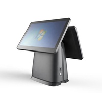 Terminal de Caja Registradora de Pago Todo en Uno, Sistema POS Portátil Android con Pantalla Táctil para Uso en Supermercados y Restaurantes