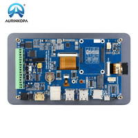 CM4-DISP-BASE-7A-BOX pour Raspberry Pi CM4 Kit écran tactile 7 pouces Kit tout-en-un caméra 5 mégapixels boîtier en alliage d'aluminium