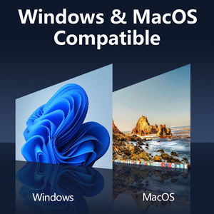 Schermo 2IPS portatile con frequenza di aggiornamento HDR e 60Hz con triplo Monitor da gioco portatile da 15.6 pollici portatile - Product Image 3