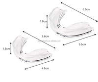 Approuvé par la FDA Silicone sport protège-dents dentaire nuit garde dents meulage bouche pièce dents protecteur gomme boucliers protège-dents
