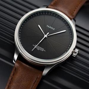 YAZOLE D 503 ホットセール クラシック カスタム メンズ腕時計 オールブラック 防水 高級クォーツ パーソナライズド腕時計 卸売 - Product Image 3