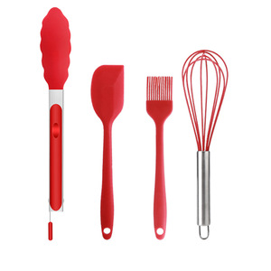 <b>Silicone</b> Oil Brush Set 4 Pc Reusable Kitchen <b>Tools</b> For Baking Grilling Steak - Product Image 2