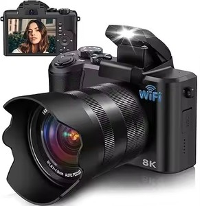 Cámara Profesional 8K WiFi de 88MP con Zoom Digital 16x, Pantalla de 3 Pulgadas, Resistente al Agua, Grabación de Video y Transmisión en Vivo con Doble Cámara - Product Image 6