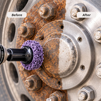 Radnaben-Reinigungswerkzeuge Schnellverschluss Sechskant-Adapter Amerikanischer Stil M20-2.5 Antriebsadapter für Auto-Rostentfernung