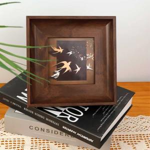 Marco <span class=keywords><strong>de</strong></span> <span class=keywords><strong>Fotos</strong></span> <span class=keywords><strong>de</strong></span> Resina Estilo Retro <span class=keywords><strong>de</strong></span> 6 Pulgadas, Cuadrado, <span class=keywords><strong>de</strong></span> 4, 7, 8, 10 Pulgadas y A4, para Colgar en la <span class=keywords><strong>Pared</strong></span>, Venta al Por Mayor - Product Image 2