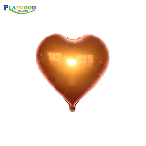 18 colores 18 pulgadas Feliz Día de San Valentín de globo en forma de corazón de aluminio globos de papel de aluminio - Product Image 3