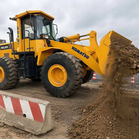 Caricatore Komatsu WA380-3, Capacità di Carico Nominale 5 Tonnellate, 4800kg, Modello 2024, Motore da 114W, per Fattorie, Esportazione Originale Cinese