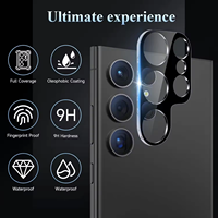Protecteur d'objectif d'appareil photo 3D pour Samsung Galaxy S26 S25 S24 S23 ultra HD Clair Verre trempé 9H Films de protection Installation facile