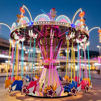 Manège professionnel Wave Swinger de luxe à 16/24 places pour parc d'attractions