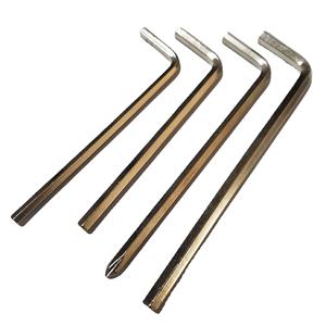 Juego de llaves hexagonales de 4 mm, 5 mm y 6 mm, métricas, de acero, en forma de L, para herramientas de reparación de bicicletas - Product Image 4