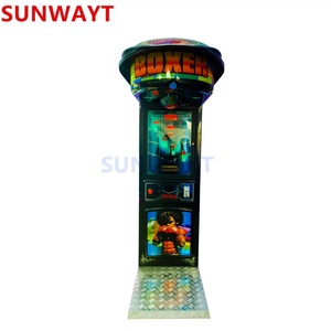 Vente en gros Parc d'attraction <span class=keywords><strong>Boxe</strong></span> Machine <span class=keywords><strong>de</strong></span> jeu d'arcade Big Punch Machine à poinçonner Simulateur d'anneau - Product Image 2