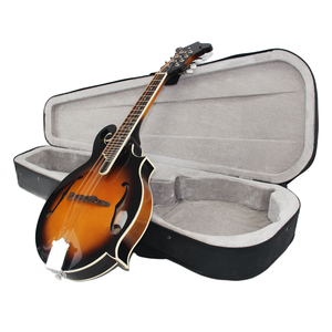 Venta caliente F forma de guitarra de 8 cuerdas mandolina instrumento Musical tibetano occidental mandolina - Product Image 1
