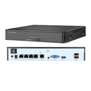 GR-N8016H1-P4 <span class=keywords><strong>NVR</strong></span> Enregistreur vidéo réseau 16 canaux 4K avec 4 ports POE pour caméra IP 8MP 4K, reconnaissance faciale intelligente IA - Product Image 1
