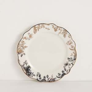 18 Pcs Luxury Royal Bone China Porcelain Dinnerware <b>Sets</b> Italian Dinning <b>Set</b> Dinnerware Popular Dipped Color - Product Image 2