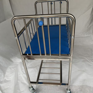 Giường Trẻ Em Inox 201 Giá Rẻ Nhà Máy Chất Lượng Cao Dùng Trong Bệnh Viện GiườNg Inox - Product Image 1