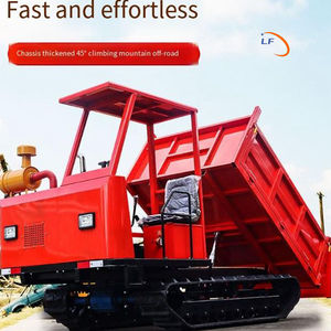 Livraison gratuite CE 3Ton Crawler Dumper All Terrain Transporter Crawler Dumper Truck Agricultural All-terrain Crawler Dumper - Product Image 4