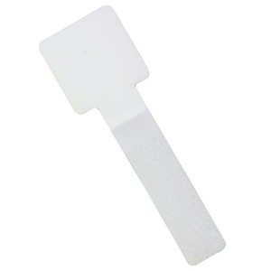 Attaches-câbles Velcro noirs réutilisables en nylon adhésif pour le regroupement de faisceaux de câbles électriques - Product Image 5