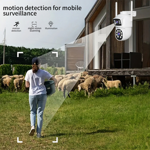 New Wifi máy ảnh ngoài trời Dual Lens HD an ninh máy ảnh cho home Night Vision phát hiện chuyển động mạng Dome <span class=keywords><strong>Camera</strong></span> - Product Image 5