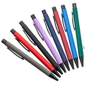 High Quality Metal <b>Retractable</b> Glue Spraying Aluminum Advertising Signing Ballpoint <b>Pen</b> Logo - Product Image 1