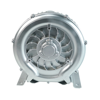 2.2kw 2 phases vortex industriel souffleur d'air 3hp aérateur régénératif souffleur de feuilles pompe à oxygène