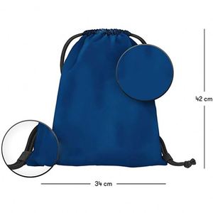 Kids <b>Waterproof</b> Gym Shoe Bag Drawstring Sports <b>Backpack</b> for <b>School</b> and Outdoor Activities - Product Image 3