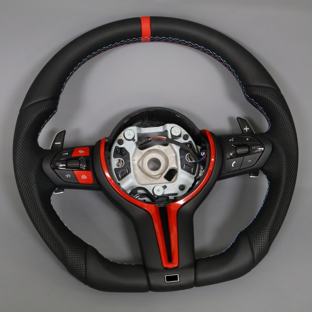 Blue Comfortable Steering Wheel (BMW Fitment), photo 4