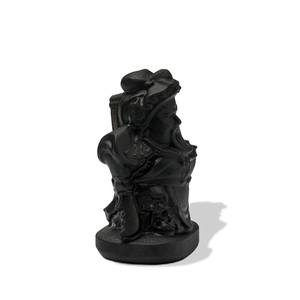 <span class=keywords><strong>Prix</strong></span> d'usine en gros Cristal sculpté peint à la main <span class=keywords><strong>Obsidienne</strong></span> noire le Dieu de la richesse Feng Shui Décoration de la maison Cadeaux - Product Image 4