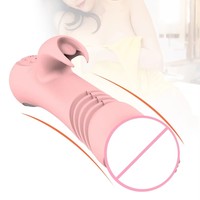 Vibrateur féminin à 7 fréquences de vibration, étanche au quotidien, avec alerte sonore 55 dB, pour orgasme, jouet sexuel pour femmes, rechargeable en courant continu