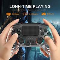 Yp01-mando inalámbrico transparente para Ps3, Ps4, Pc y dispositivo Android