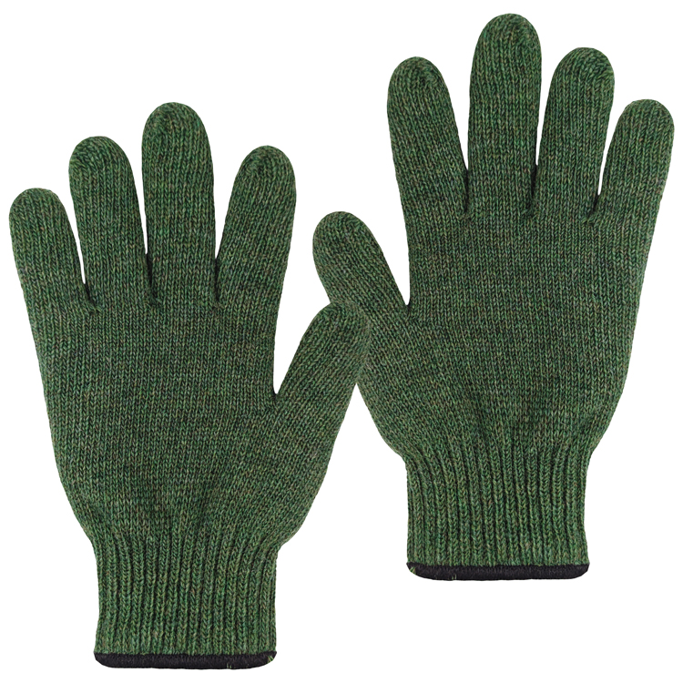 Factory Direct Wool Nylon Gloves 7 Gauge Design with Fleece Brushed or Polycotton Inner Linings