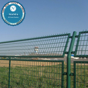 Valla Perimetral 3D Galvanizada Verde Acmafor con <span class=keywords><strong>Malla</strong></span> de Alambre 3D y Puerta - Product Image 3