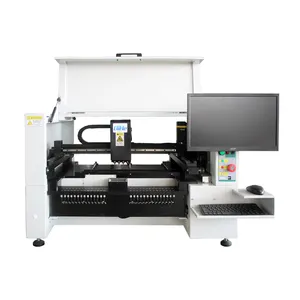 Chinese supplier Desktop Automatic Customize QIHE TVM926 Manufacture Led Making PCB Assembly SMT Chip Mounter
