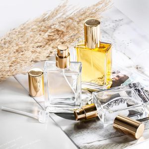 Wholesale Empty Glass Perfume Spray <b>Bottles</b> <b>10ml</b> 15ml 30ml 50ml 100ml Refillable Custom Color Pump Sprayer Screen Printing - Product Image 3