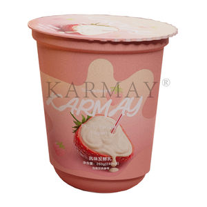 IML Logo Design PP Plastic 227ml a prueba de fugas Taza desechable de yogur congelado Fabricantes - Product Image 5