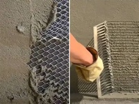Maille de plâtre en acier galvanisé à chaud pour la construction