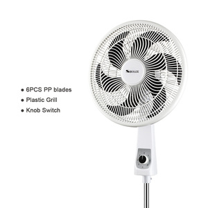 <span class=keywords><strong>Ventilateur</strong></span> sur pied électrique en plastique <span class=keywords><strong>ultra</strong></span> <span class=keywords><strong>silencieux</strong></span> de 18 pouces avec 3 vitesses de contrôle <span class=keywords><strong>pour</strong></span> la <span class=keywords><strong>chambre</strong></span> à coucher - Product Image 3