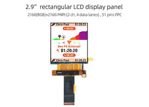 LS029B3SX06A Sharp 2,9 pulgadas LCD 2160x2160 MIPI Pantalla LCD cuadrada alta para HMD AR VR - Product Image 4
