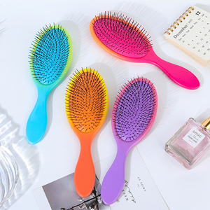 Cepillo para Cabello de Lujo de Alta Calidad con Logotipo Personalizado, Cepillo para Extensiones de Cabello ABS, Peine de Dientes Anchos - Product Image 6